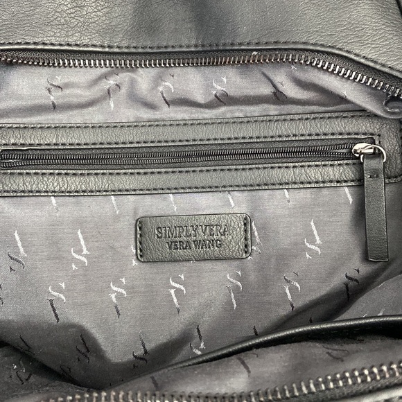 Simply Vera black handbag, excellent condition! - Picture 4 of 5